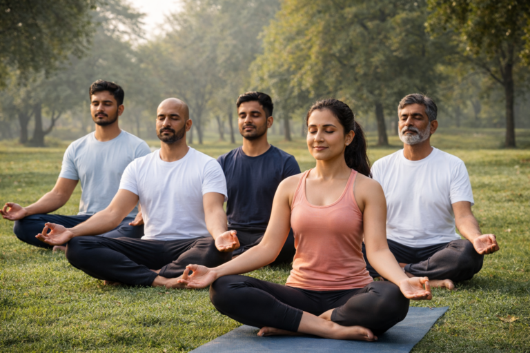Group Yoga Session Gurgaon